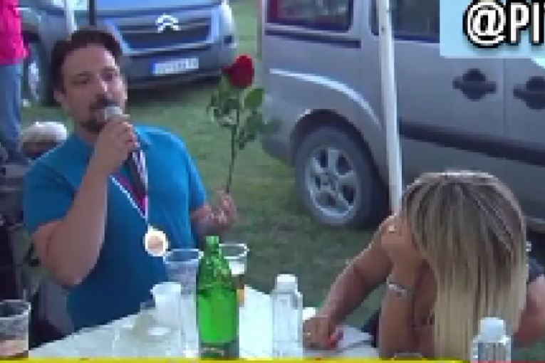 Jovana Jeremić prosidba