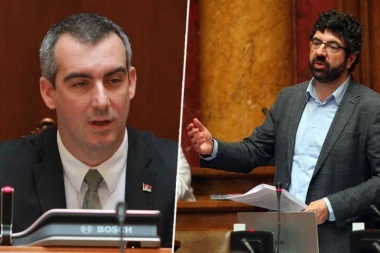 BAHATO, SAMO BAHATO! Lazović bez blama počeo obraćanje - Orlić mu odbrusio: Ne možete penzionerima da oduzimate povećanje penzija