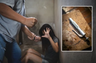 UPUCAO SE PIŠTOLJEM ZA SVINJE PRED POLICIJOM! Pretukao ženu, pa pokušao samoubistvo!