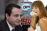 GRICKAŠ KLIPSI I RADIŠ ZA KURTIJA: Ko pogleda deklaraciju na pakovanju kokica pomisliće da je Kosovo priznato