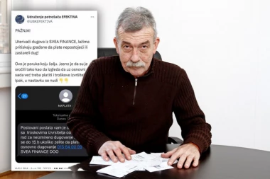 UTERIVAČI DUGOVA LAŽU GRAĐANE DA IM PRETE IZVRŠITELJI! NE NASEDAJTE: Efektiva upozorila na metode rada firme "Svea finance"