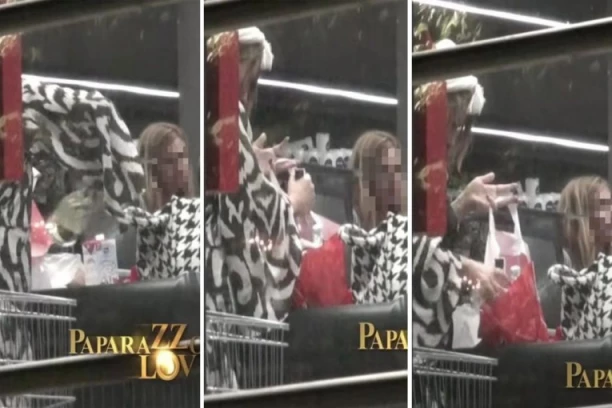 ANA NIKOLIĆ TRPA ALKOHOL U KESE: Pevačica usnimljena kako unezvereno kupuje LITRE PIĆA, jedva nosi flaše (VIDEO)