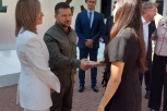 TAMARA VUČIĆ I ZELENSKI OČI U OČI U KIJEVU! Prva dama na samitu prvih dama i gospode u Kijevu (FOTO)