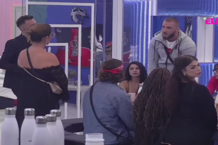 Mensur Ajdarpašić i Milena Kačavenda svađa Elita 7 Zadruga