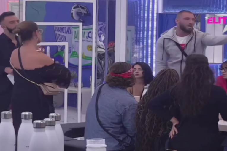 Mensur Ajdarpašić i Milena Kačavenda svađa Elita 7 Zadruga