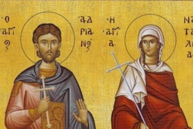 OVAJ OBIČAJ DANAS MORATE ISPOŠTOVATI ZA SPASENJE BRAKA! Pravoslavni vernici danas slave svete mučenike Adrijana i Nataliju