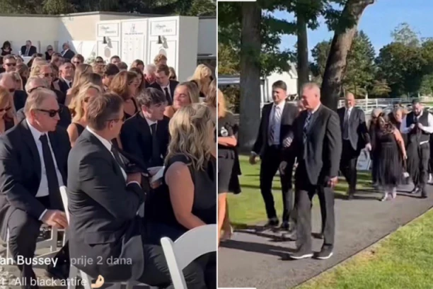 ZA DAN NAJVEĆE RADOSTI TRAŽILI SU OD SVIH GOSTIJU DA DOĐU U CRNOM: Kada su to ispunili, pojavila se MLADA - o njenom izgledu dugo se pričalo (FOTO/VIDEO)