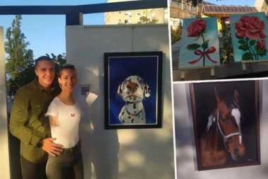 JOŠ JEDAN USPEH DEVOJKE SA KRILIMA: Neustrašiva Dejana ruši granice, pored bebe stvara čudesne slike! (FOTO)