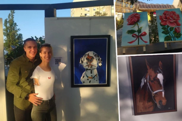 JOŠ JEDAN USPEH DEVOJKE SA KRILIMA: Neustrašiva Dejana ruši granice, pored bebe stvara čudesne slike! (FOTO)