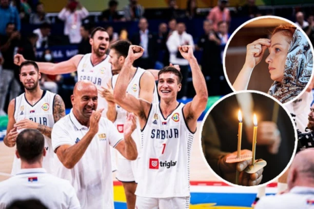 OVO IMA SAMO U SRBIJI: "Orlovi" protiv Nemaca jure šesto zlato na SP - o poruci podrške iz crkve BRUJI čitava nacija! (FOTO)