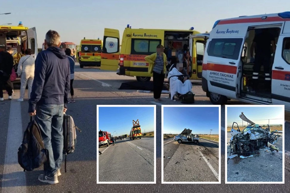 JEZIVO! EVO KAKO IZGLEDA SRPSKI AUTOBUS NAKON STRAVIČNE NESREĆE: Stakla popucala, srča na sve strane, prednji kraj vozila UNIŠTEN (FOTO)