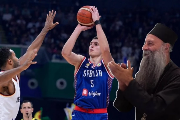 PREKRSTILI SE, PA IZAŠLI NA TEREN! I patrijarh Porfirije navija za ''Orlove'': Srećno! (VIDEO)