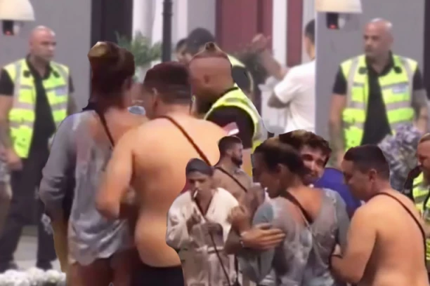 POGLEDAJTE SNIMAK HAOSA U ELITI: Čuburac dohvatio kamen, Kačavenda kao razjarena NASRNULA na njega! (VIDEO)