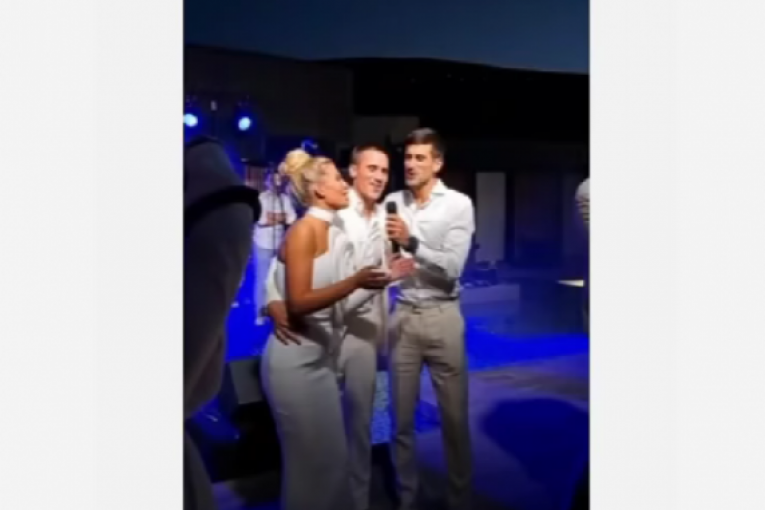 Novak, Đorđe i Saška Đoković