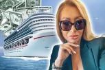 U RUCI SAM DRŽALA SAMO PASOŠ I MALI KOFER, A U SRCU ŽELJE! Dana je sa 18 godina otišla na kruzer: Od CIFRE njenog najvećeg bakšiša boli glava! (FOTO)
