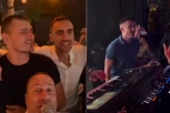 LUDILO NA PROSLAVI U RESTORANU! Jokić i Milutinov u TRANSU zbog OVE pesme! Ode Aleksa u MUZIČARE! (VIDEO)