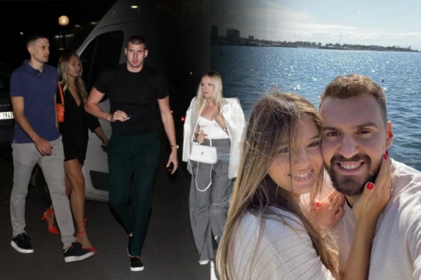 SUPRUGE KOŠARKAŠA POKAZALE KO JE GLAVNI NA PROSLAVI: Natalija istakla bujno poprsje, a njih dve su takođe ČIST GLAMUR (FOTO)