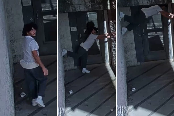 UHAPŠEN SUROVI UBICA KOJI JE POBEGAO IZ ZATVORA! Hodao po zidu kao kraba, policija tragala za njim danima! (VIDEO)