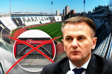 OSTOJA RASPALIO MAŠTU GROBARA: Partizanu MALA Štark arena!?