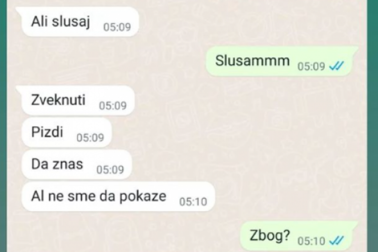 Šok prepiske Ane Ćurčić