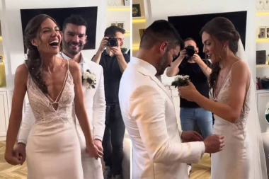 OVAKO IZGLEDA KADA SE SRPSKA DOKTORKA UDAJE ZA BRAZILCA PO NAŠIM OBIČAJIMA: Zbog jednog ga je mladin rođak "izuo" iz cipela, ostao bez dinara ali OSMEH sa lica ne skida (FOTO/VIDEO)