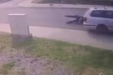 VOZAČ OBORIO POLICAJCA U GOLUBOVCIMA! Odbio saobraćajnu kontrolu! (UZNEMIRUJUĆI VIDEO)