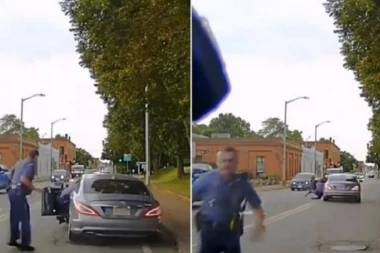 BRUTALNO GA VUKAO PO PUTU: Diler bežao policajcu, pa pokušao da ga ubije! Usledio je preokret