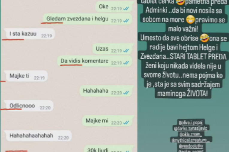 Ana Ćurčić afera tablet