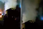 ISTA KUĆA U OBREŽU, KOJU JE PRE PET DANA ZAHVATIO POŽAR, PONOVO U PLAMENU! (VIDEO)