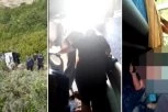 UZNEMIRUJUĆ SNIMAK DIREKTNO IZ CRNE GORE! Pojavili se snimci iz autobusa u trenutku kada sleće u provaliju - nije za one sa SLABIM SRCEM! (VIDEO)