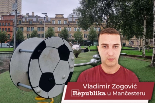 ŠOKANTNE FOTKE IZ MANČESTERA: Englezi više od Srba veruju u Zvezdu!