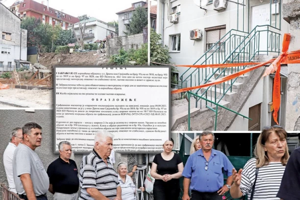 INVESTITOR STANARIMA NA KARABURMI NAPRAVIO PAKAO OD ŽIVOTA: Kuće nam vise nad ambisom, ne znamo da li ćemo OSVANUTI