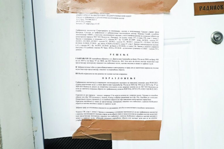 Investitor napravio pakao od života ljudima na Karaburmi