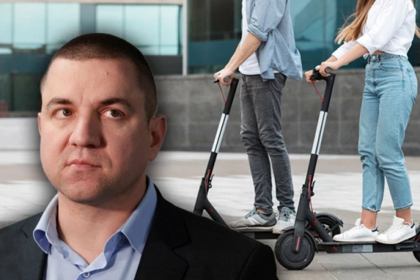 "SAMO 3.500 IZDATIH NALEPNICA ZA ELEKTRIČNE TROTINETE!" Oglasio se Damir Okanović o novim pravilima za dvotočkaše - Da je bila besplatna, bilo bi ih mnogo više!