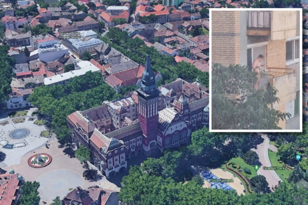 ŠTA JE SA LJUDIMA?! Goli se šetaju po ulicama i izlaze na terase, novi slučaj u Subotici! (FOTO)