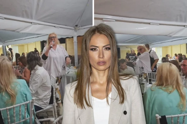 DIJANA HRKALOVIĆ SA GROBARIMA UZ ZORICU MARKOVIĆ: Ovako se provodi bivša državna sekretarka MUP-a