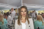 DIJANA HRKALOVIĆ SA GROBARIMA UZ ZORICU MARKOVIĆ: Ovako se provodi bivša državna sekretarka MUP-a
