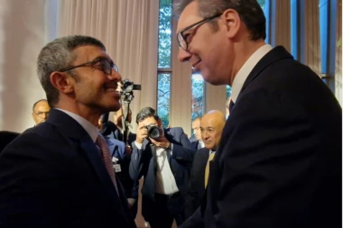 OBAVESTIO SAM ŠEIKA BIN ZAJEDA O NASILJU NAD SRBIMA NA KIM! Vučić se u Njujorku sastao sa ministrom spoljnih poslova Ujedinjenih Arapskih Emirata! (FOTO)