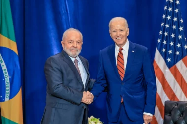 NEMA KRAJA BAJDENOVIM BLAMOVIMA: Opet se pogubio pa iznervirao predsednika Brazila, Lula ostao U ŠOKU (VIDEO)