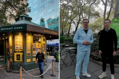 OVO JE RAZLOG POSETE BRAJANT PARKU: Druga fotografija otkriva tajnušetnje Vučića i Đurića (FOTO)