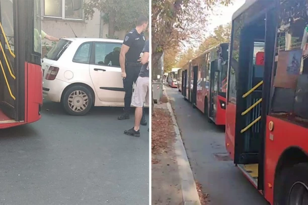 BAHATOM PARKIRANJU NIKAD KRAJA ALI OVO JE EPOHALNO! Zbog ovog arogantnog vozača pola Zemuna STOJI - građani besni, policija izašla na lice mesta! (FOTO GALERIJA)