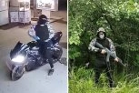 KOJI GENIJE! OVO SU FOTKE KOJE SU PLJAČKAŠA MENJAČNICE ODALE POLICIJI: Slikao se sa istim oružjem u istom duksu, kao i tokom krađe (FOTO)
