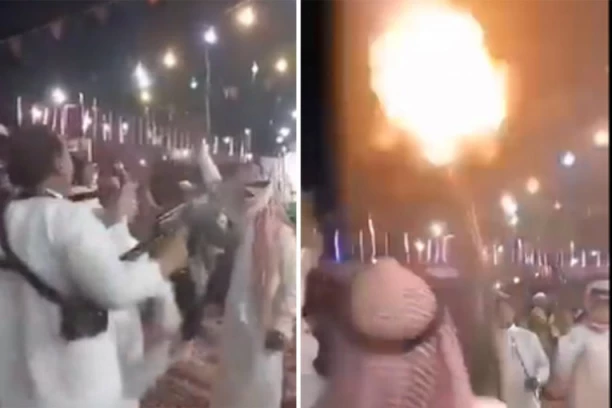 GOST UPUCAO MLADOŽENJU IZ RAFALNE PUŠKE! Najsrećniji dan se pretvorio u NOĆNU MORU - metak ga samo POKOSIO! (VIDEO)