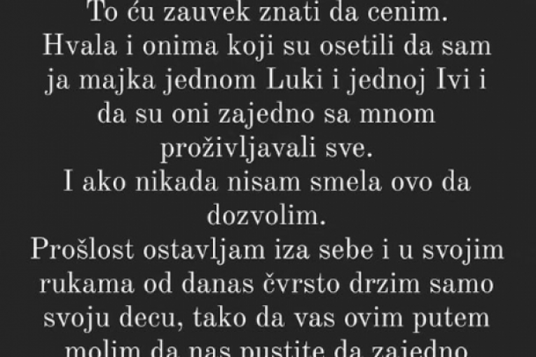 Ana Ćurčić Instagram