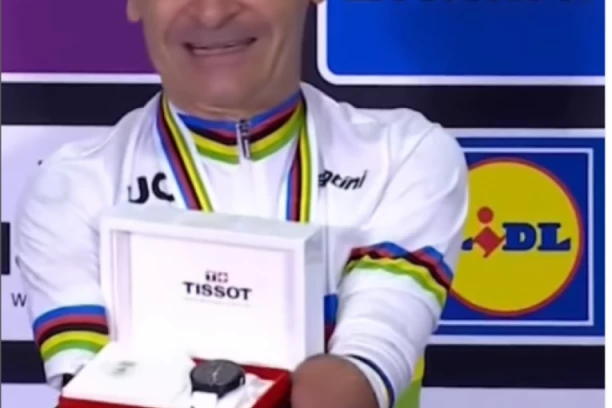 BICIKLISTA BEZ RUKU JOŠ JEDNOM ODUŠEVIO SVET: Evo ŠTA JE URADIO sa SATOM koji je dobio kao NAGRADU!