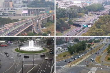 MIRNO POPODNE U BEOGRADU! Evo kakvo je stanje u saobraćaju u prestonici!