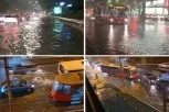 DELOVI SRBIJE POD VODOM! Reke teku ulicama Beograda, Čačka, Mladenovca, kiša pada kao iz kabla! (VIDEO)