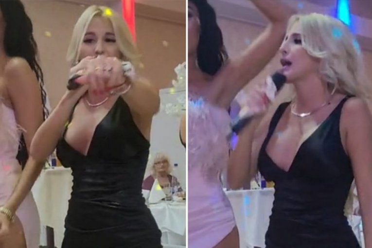 SKANDAL! Sari Reljić sevnula CICA-MACA na svadbi - svi gledali u njen donji veš! (VIDEO)
