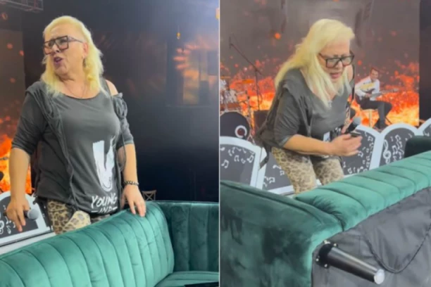 KAO U ZADRUZI: Zorica Marković u emisiji napravila HAOS - prevrnula garnituru pred koleginicom! (VIDEO)