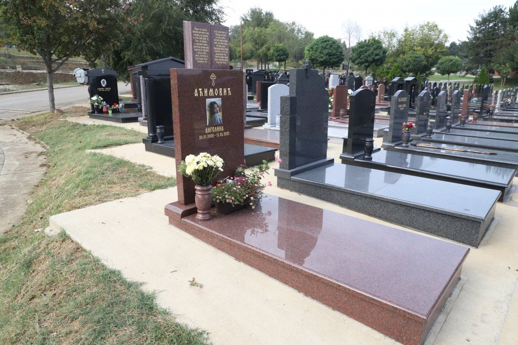Grobno mesto Angeline Aćimović